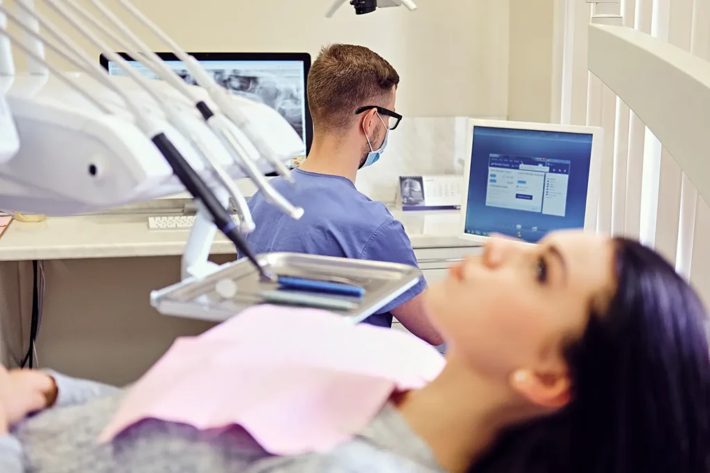 Patient undergoing Oral Conscious Sedation from Parkway Family Dental