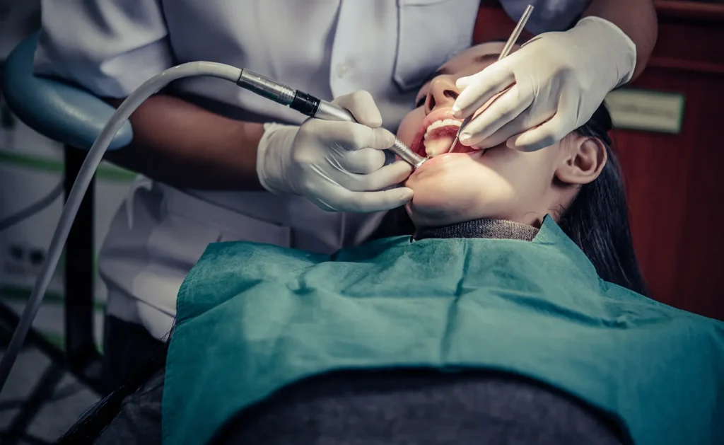 image of a Parkway Family Dental patient receiving emergency dental services